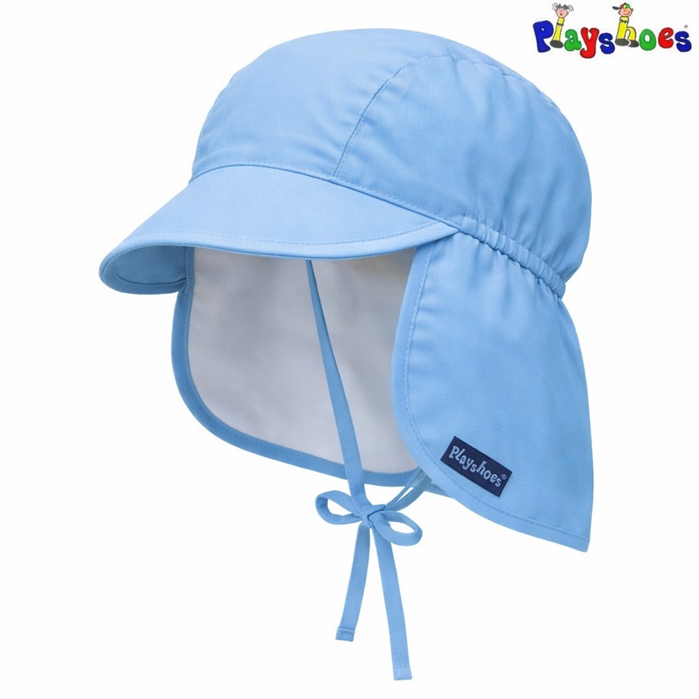 Lasten kesähattu Playshoes Light Blue aurinkohattu