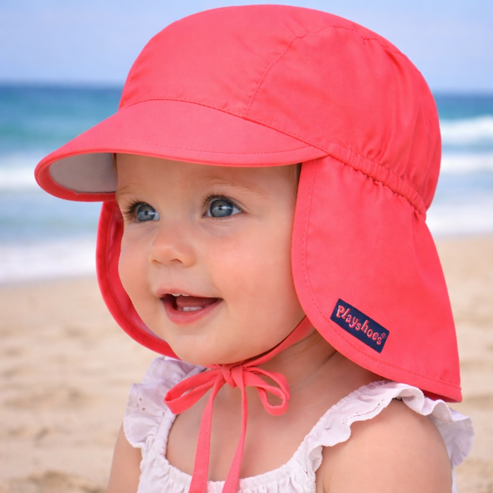 Lasten kesähattu Playshoes Pink aurinkohattu