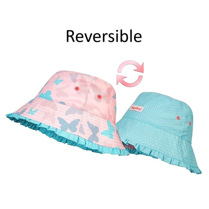 Lasten UV-Aurinkohattu - Playshoes Butterfly