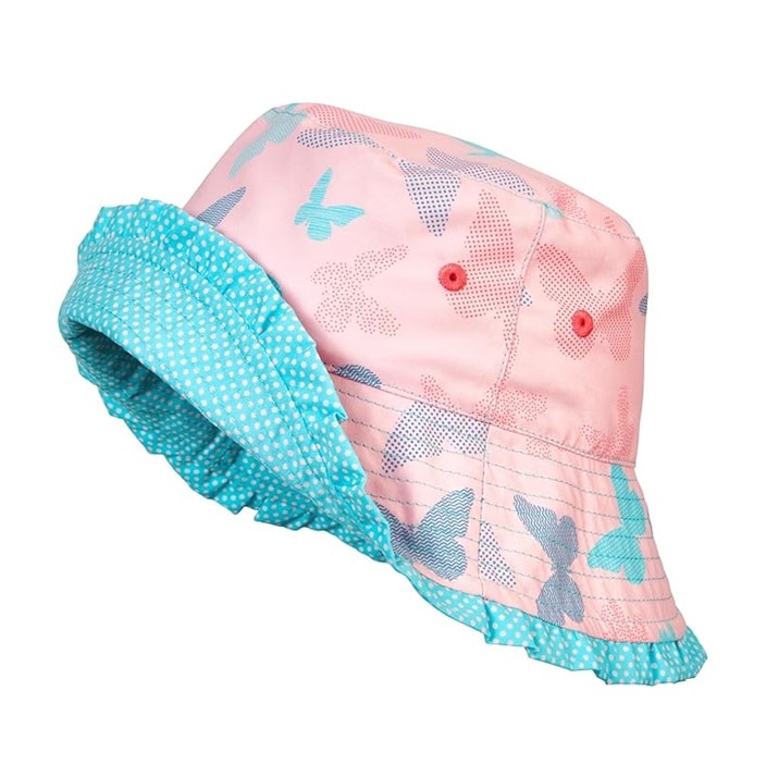 Lasten UV-Aurinkohattu - Playshoes Butterfly