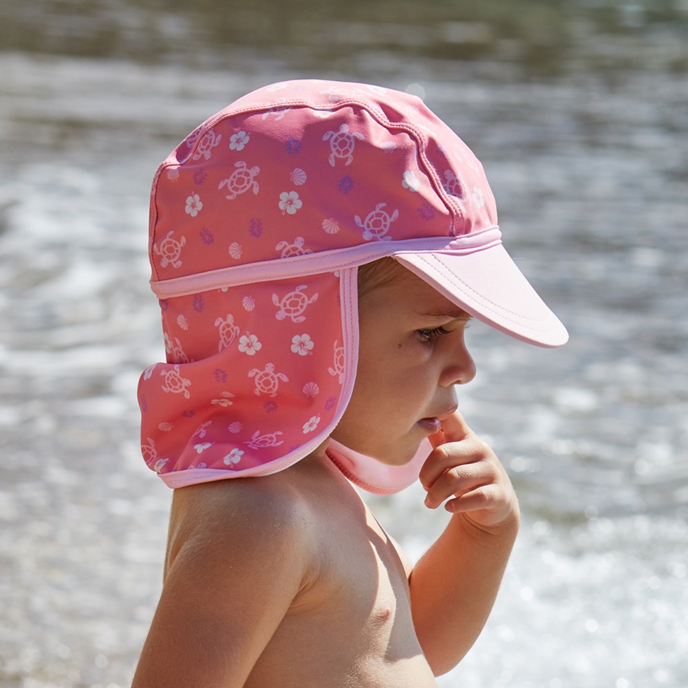 Lasten UV-hattu Playshoes Hawaii Coral