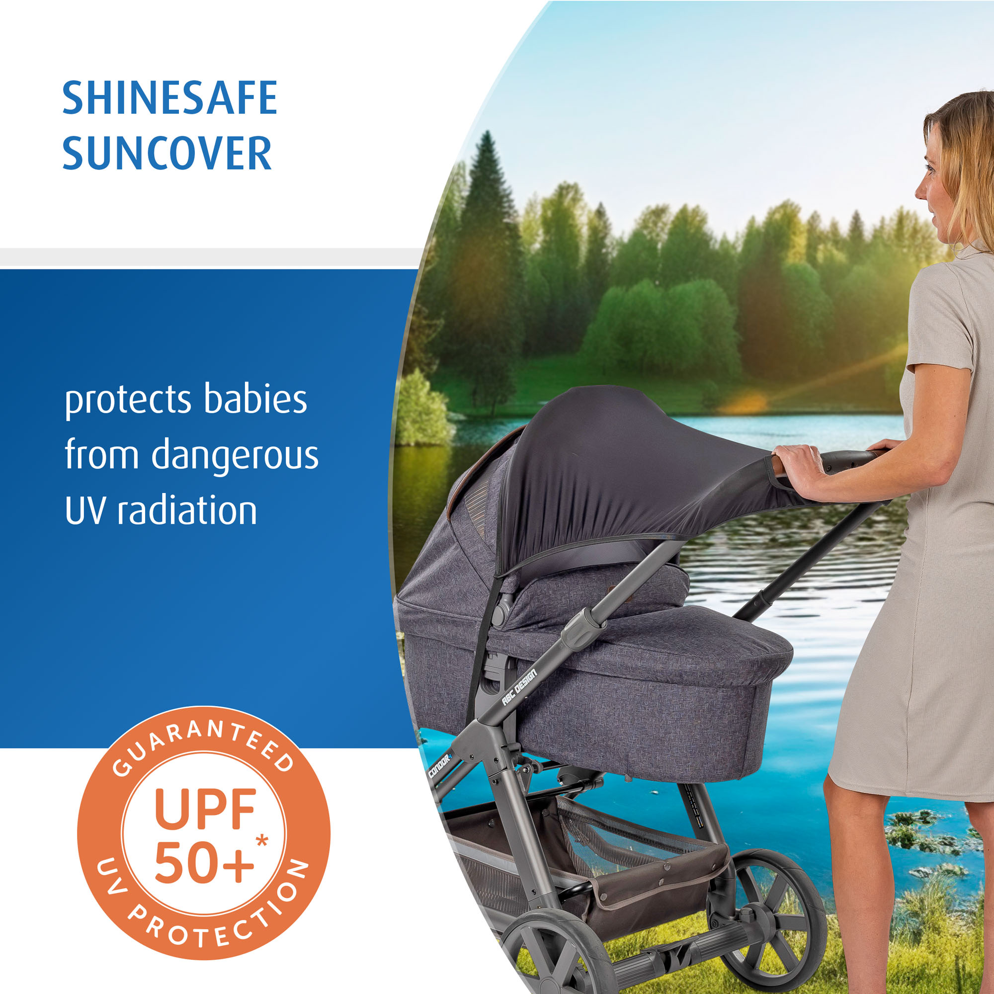 Aurinkosuoja Rattaisiin - Reer Shinesafe Suncover