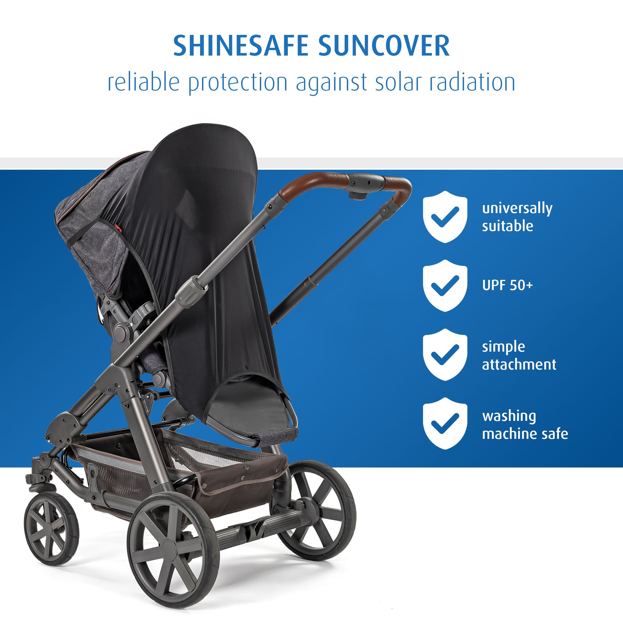 Aurinkosuoja Rattaisiin - Reer Shinesafe Suncover