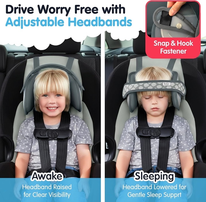 Niskatuki Autoon - NapUp Harmaa