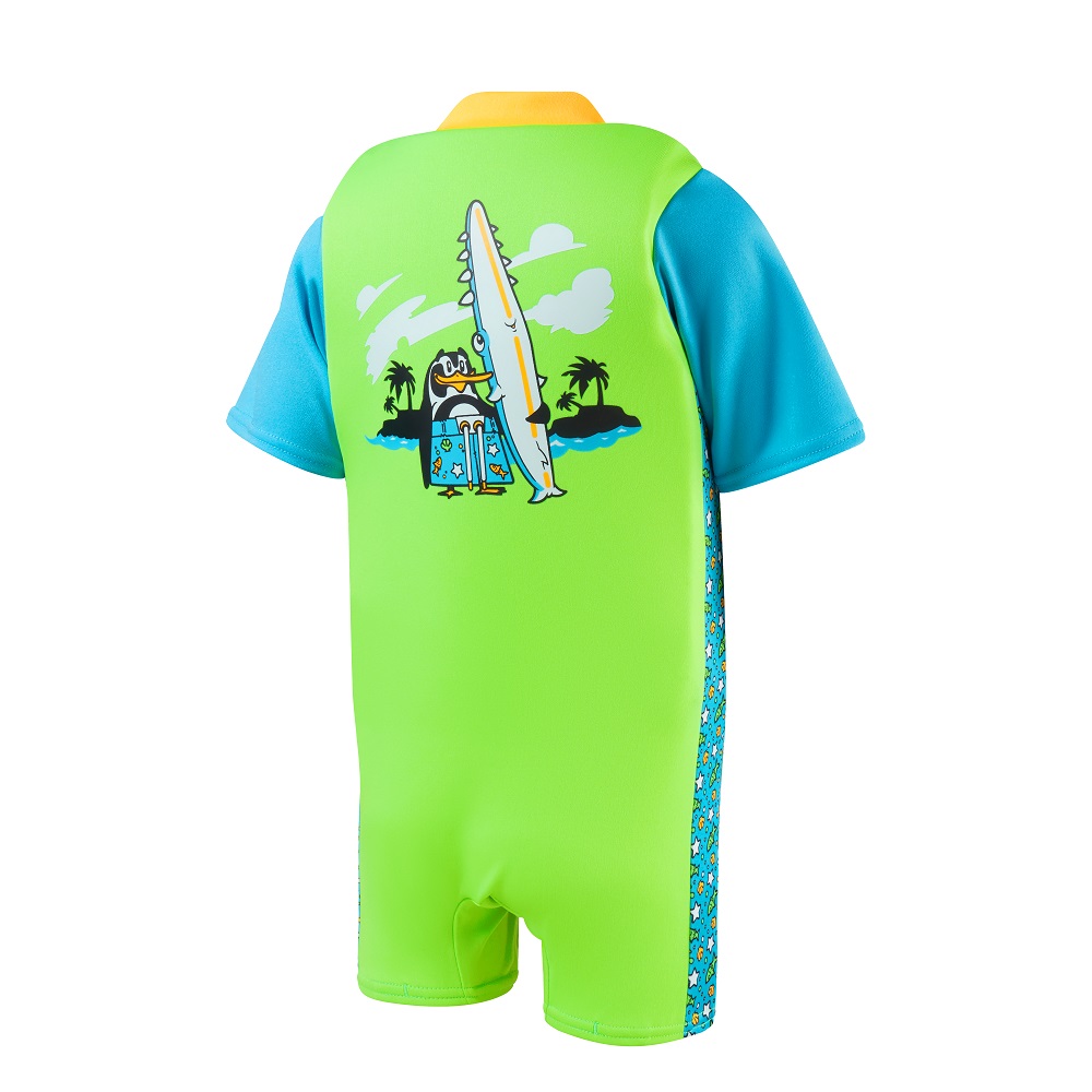 Speedo Float Suit kellukeuimapuku Fluro Green