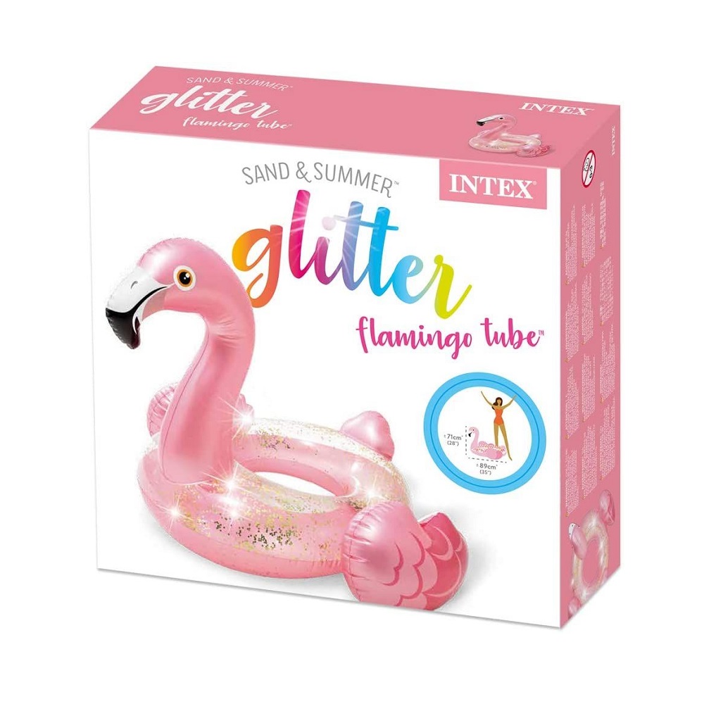 Uimapatja Intex puhallettava Flamingo Rideon