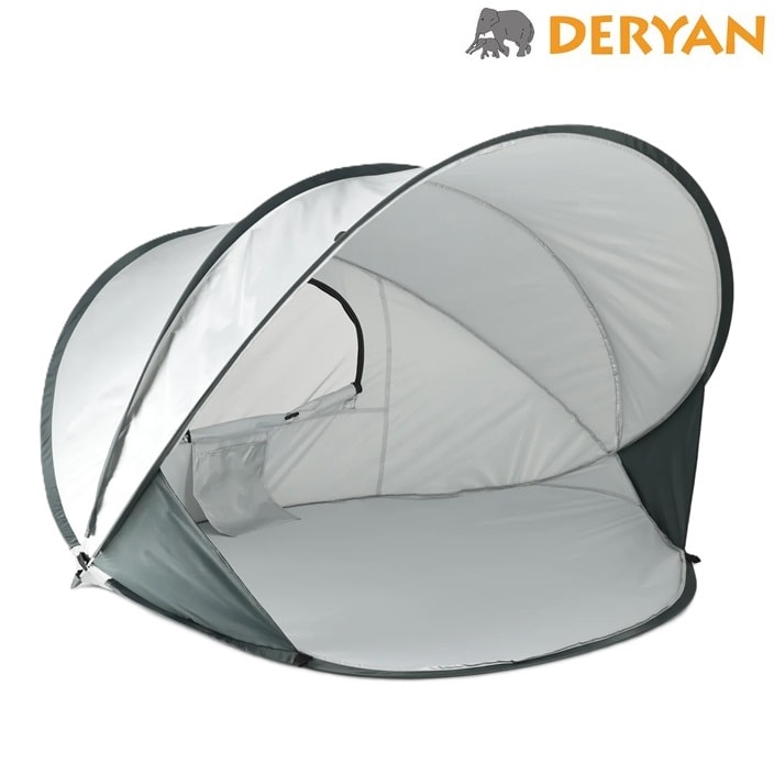 UV-Rantateltta - Derayan Beach Tent XXL Silver
