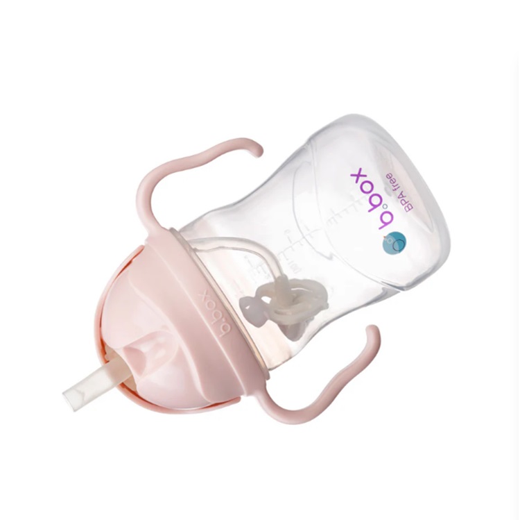 Lasten pillimuki ja juomapullo B.box Sippy Cup Blush