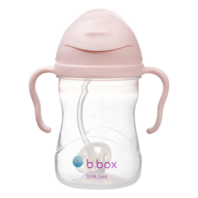 Lasten pillimuki ja juomapullo B.box Sippy Cup Blush
