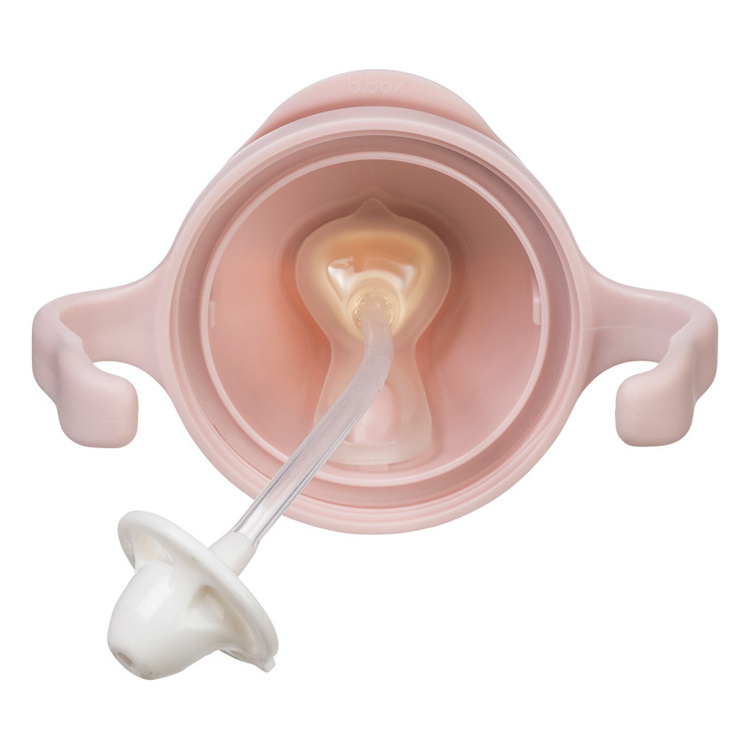 Lasten pillimuki ja juomapullo B.box Sippy Cup Blush