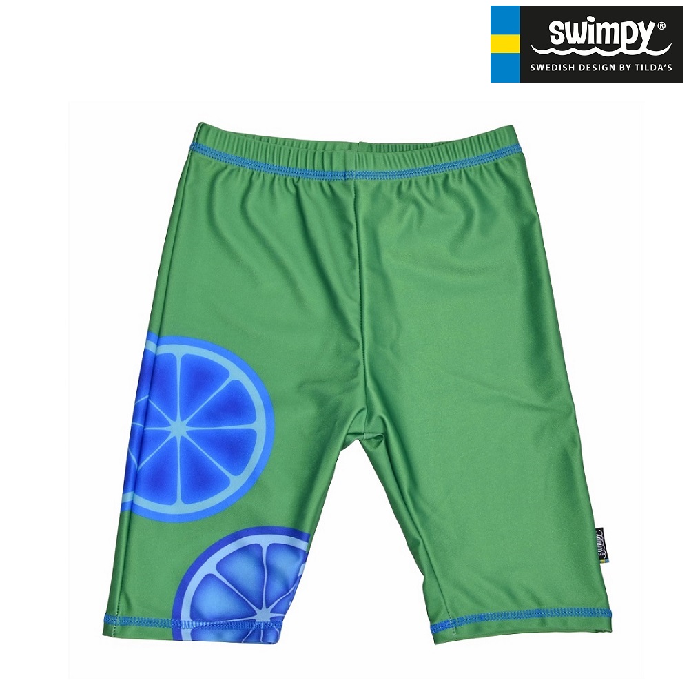 Lasten UV-uimahousut Swimpy Blue Lemon