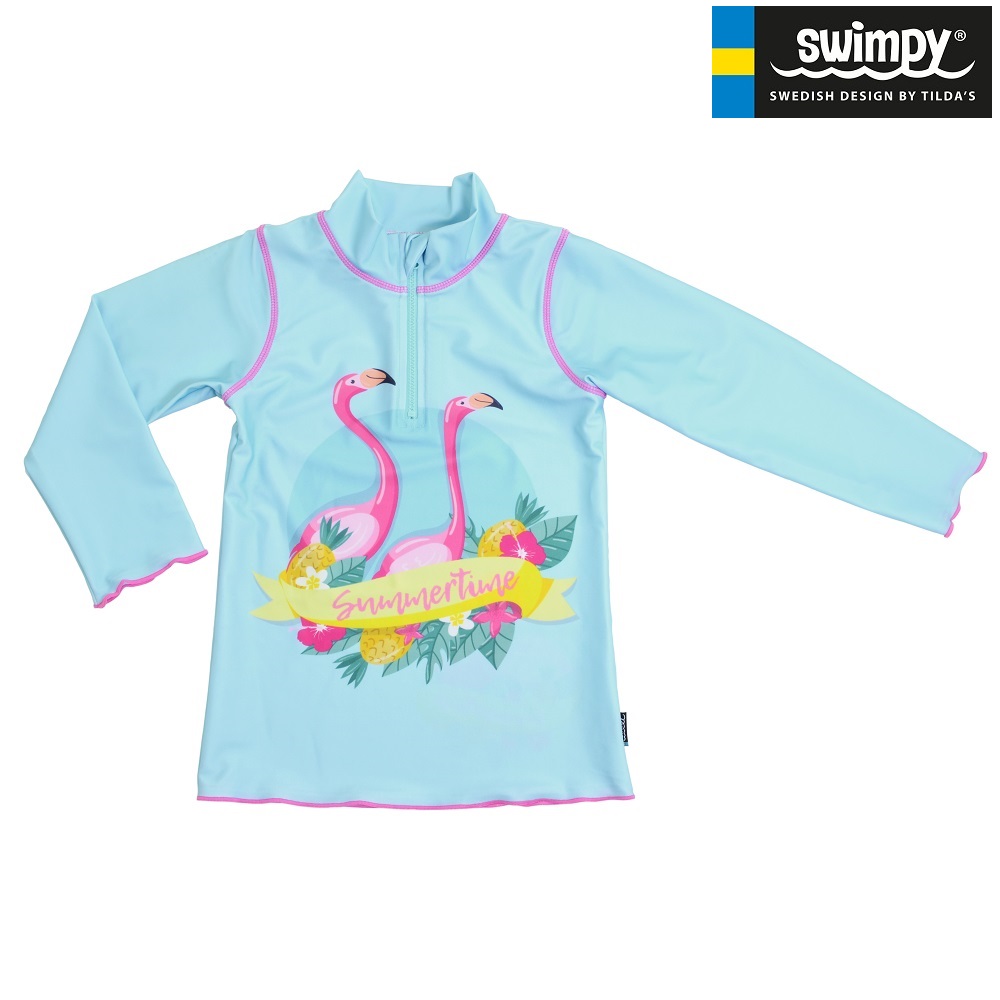 Lasten UV-uimapaita Swimpy Flamingo