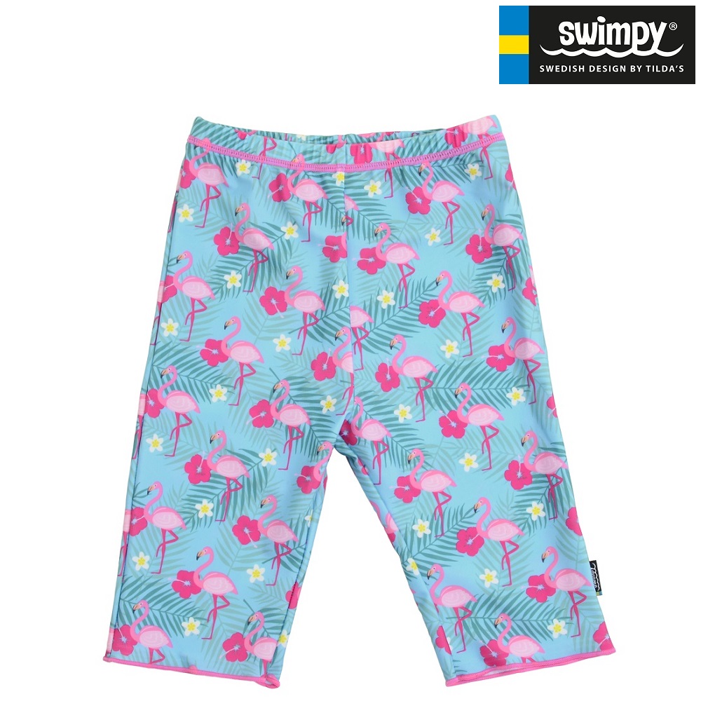 Lasten UV-uimahousut Swimpy Flamingo