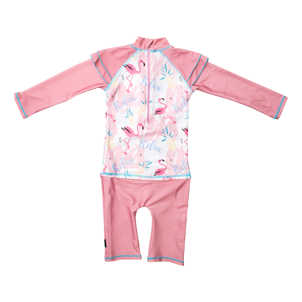 Lasten UV-uimapuku Swimpy Flamingo