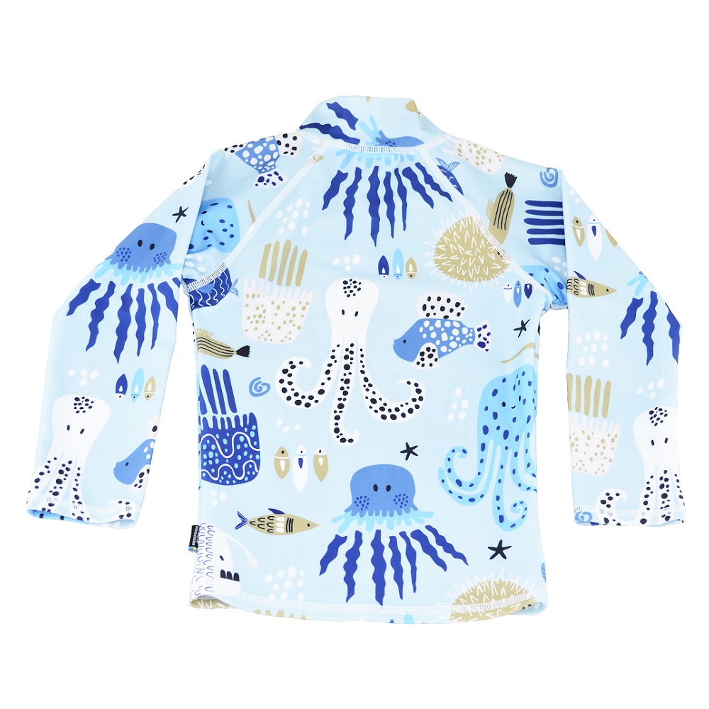 Lasten Uv-uimapaita Swimpy Octopus sininen