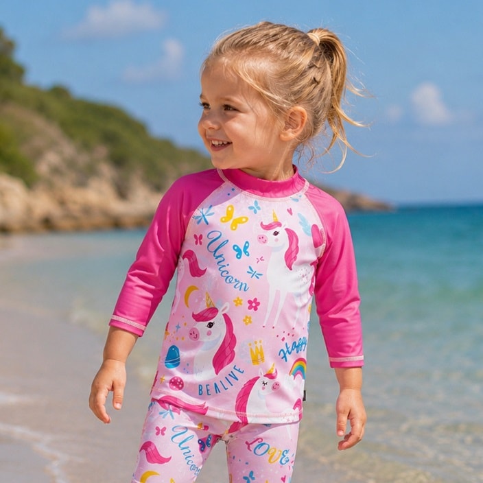 Lasten UV-Uimapaita - Swimpy Unicorn
