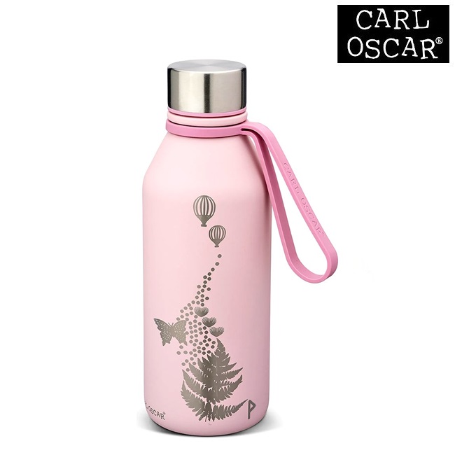 Lasten teräs joumapullo ja termospullo Carl Oscar Spirit TempFlask Passion
