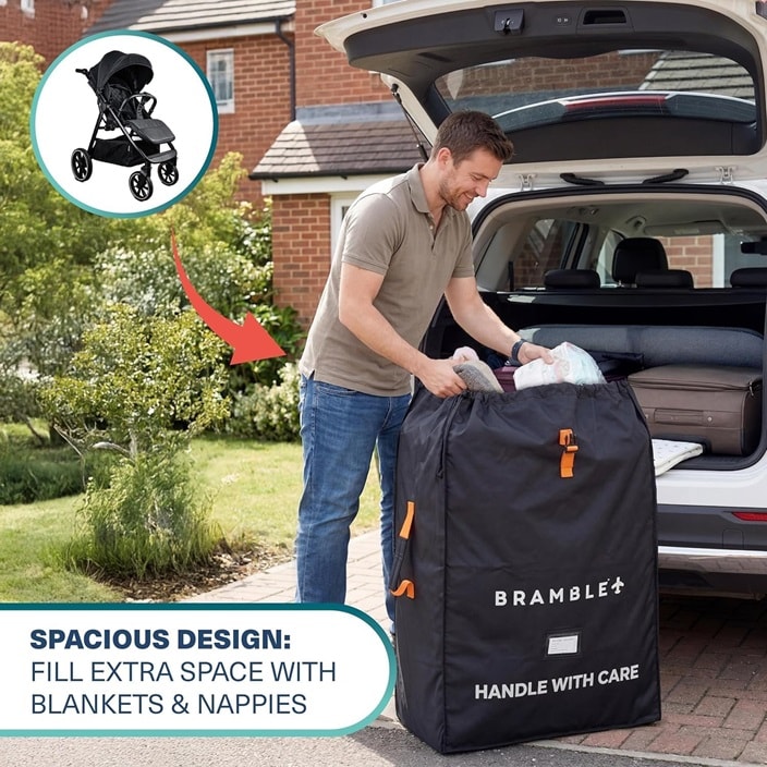 Kuljetuslaukku rattaille Bramble Gate Check Stroller Bag