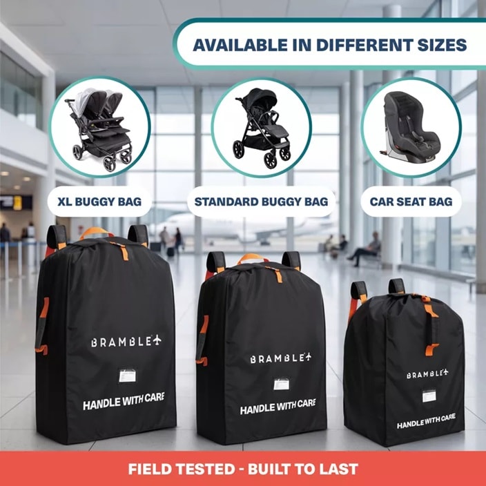 Kuljetuslaukku rattaille Bramble Gate Check Stroller Bag