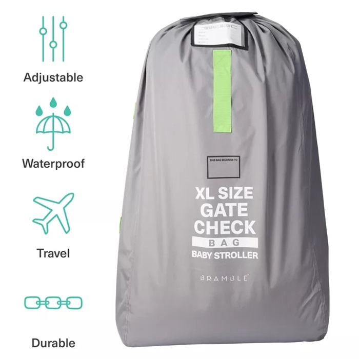 Kuljetuslaukku rattaille Bramble Gate Check Stroller Bag XL