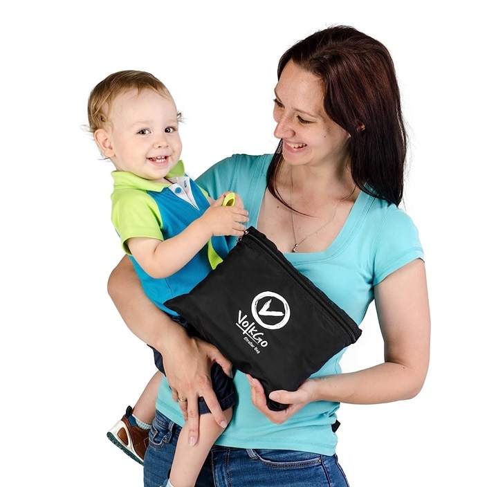 Kuljetuslaukku Rattaille - VolkGo Stroller Bag XL Black