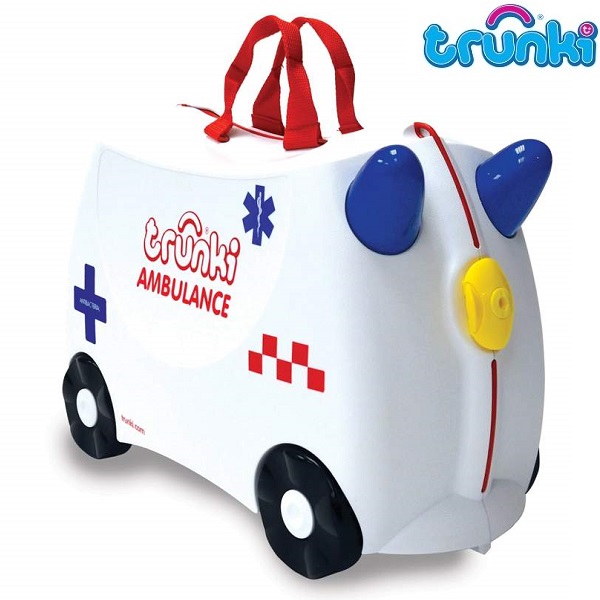 Lasten matkalaukku Trunki Abbie the Ambuance