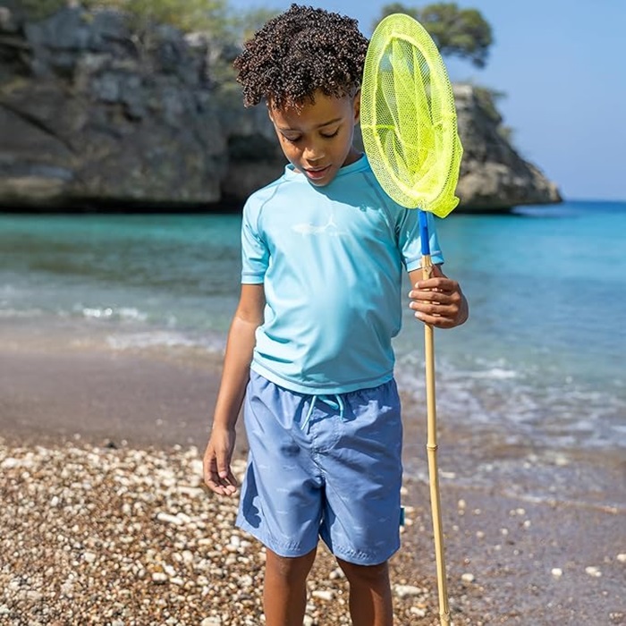 Lasten UV-paita ja UV-uimahousut Playshoes Shark Turquoise Lasten UV-paita ja UV-uimahousut Playshoes Shark Turquoise