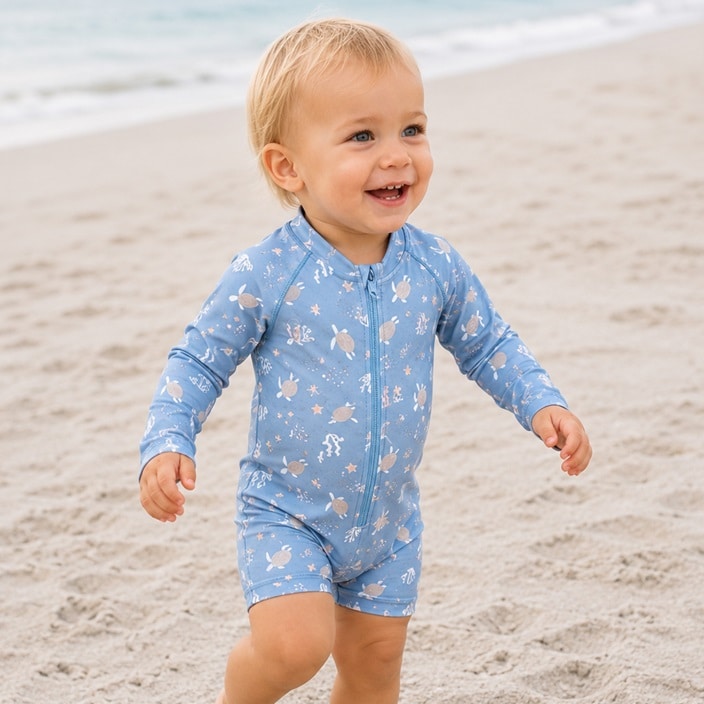 Lasten UV-uimapuku - Swim Essentials Coral Bliss