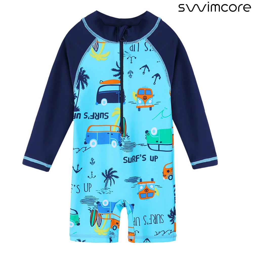 Lasten UV-uimapuku Swimcore Cars