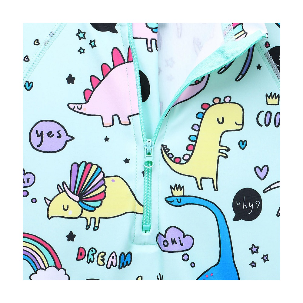Lasten UV-uimapuku Swimcore Dino