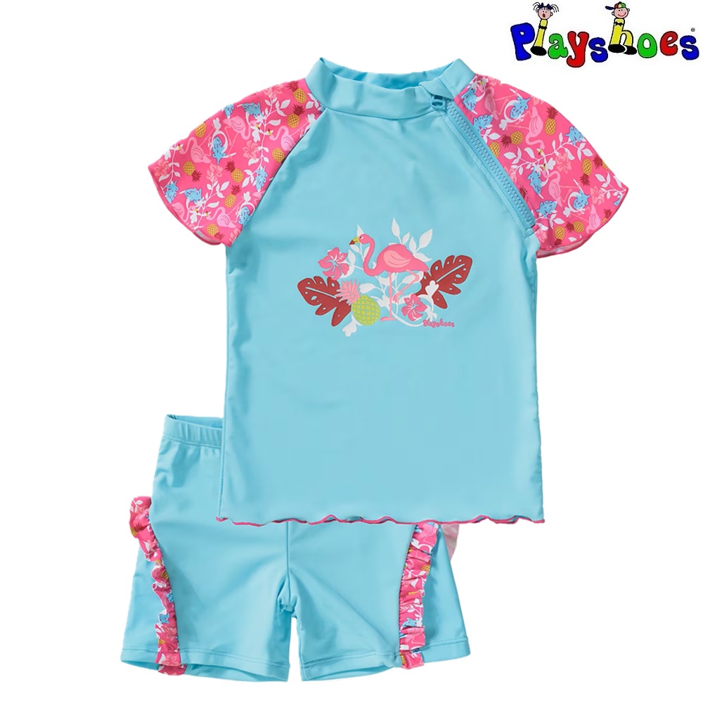 Playshoes Lasten UV-Uimapuku - Flamingo