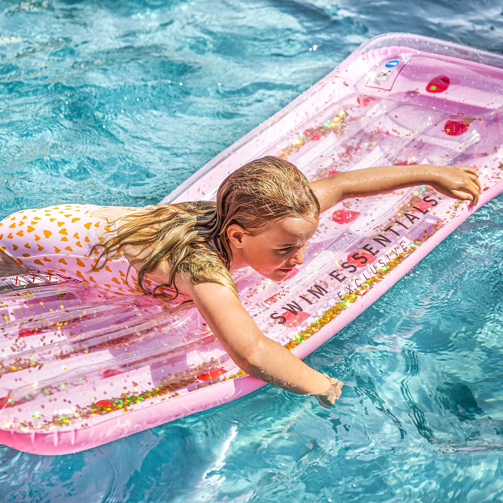 Lasten uimapatja Swim Essentials Pink Dots