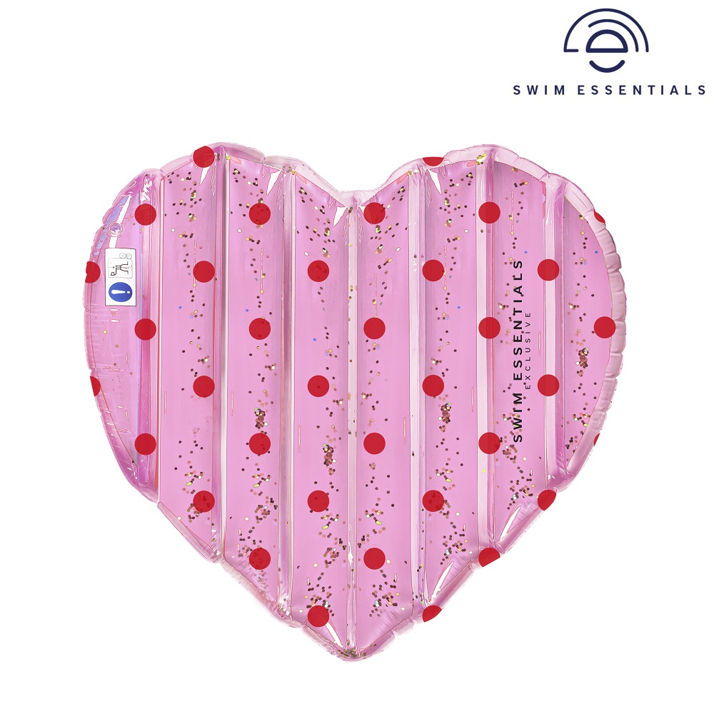Uimapatja Swim Essentials Pink Heart