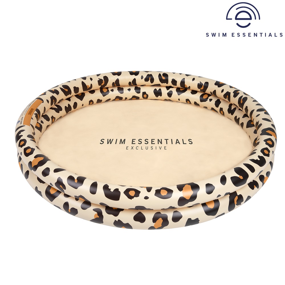 Lasten puhallettava uima-allas Swim Essentials Beige Leopard