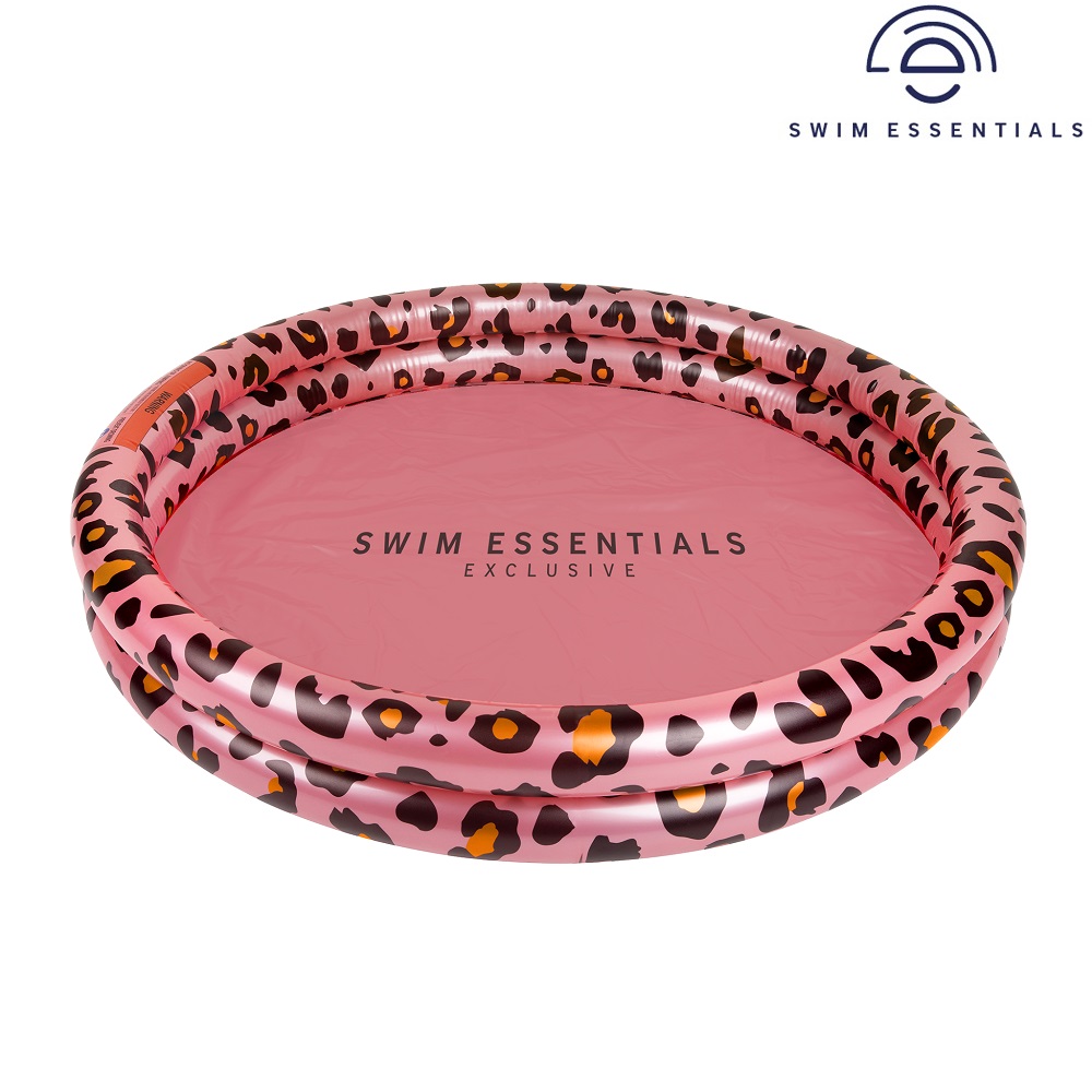 Lasten puhallettava uima-allas Swim Essentials Pink Leopard