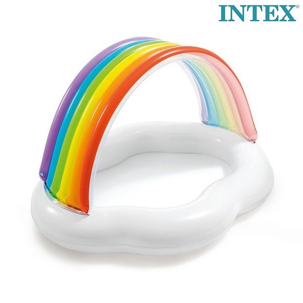 Lasten Puhallettava uima-allas Intex Cloud and Rainbow