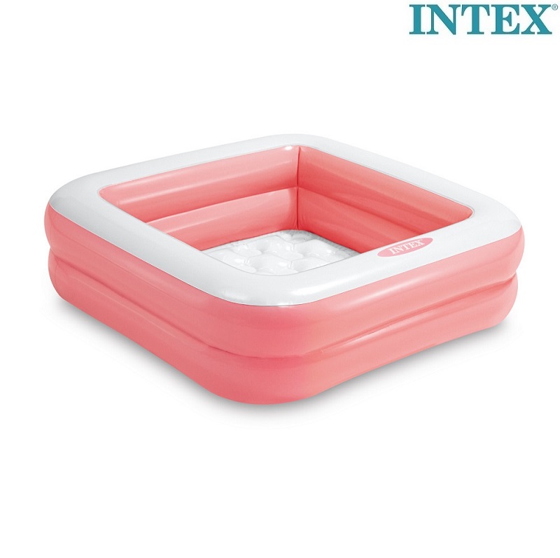 Puhallettava lastenallas Intex Play Box Pink
