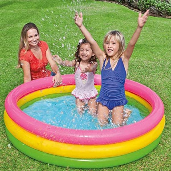 Intex Puhallettava Lastenallas - Rainbow Pool