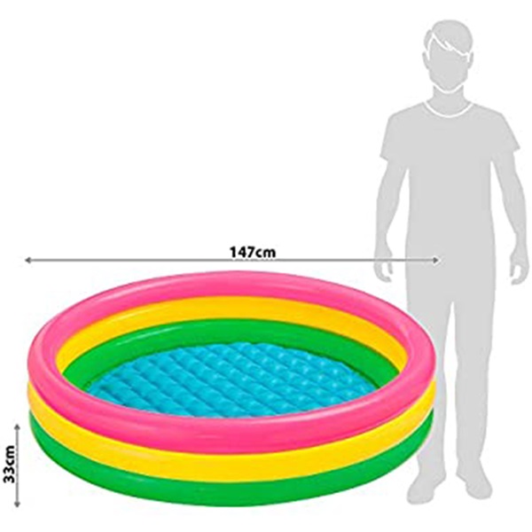 Intex Puhallettava Lastenallas - Rainbow Pool