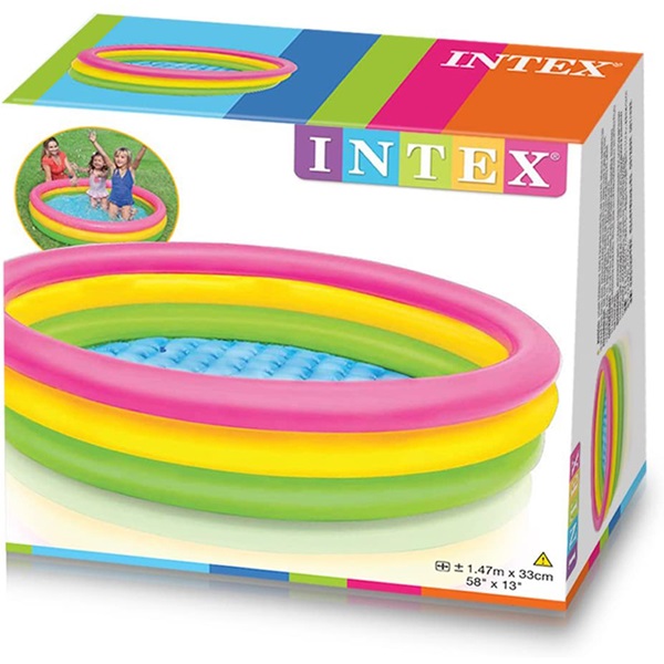 Intex Puhallettava Lastenallas - Rainbow Pool