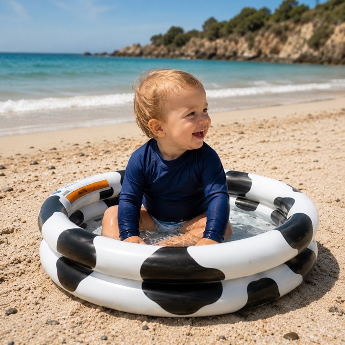 Puhallettava lastenallas Swim Essentials Mini Pool Cow