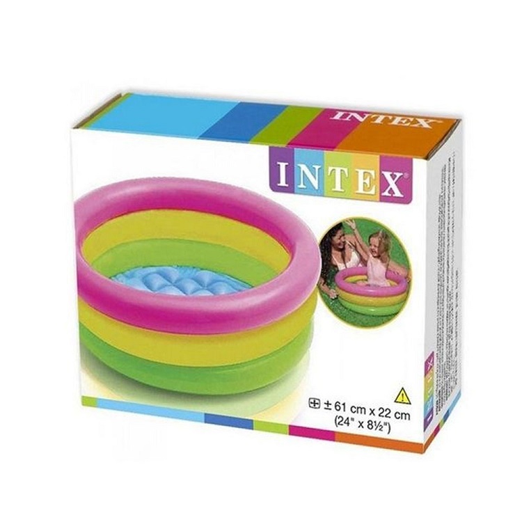 Puhallettava lastenallas Intex Rainbow