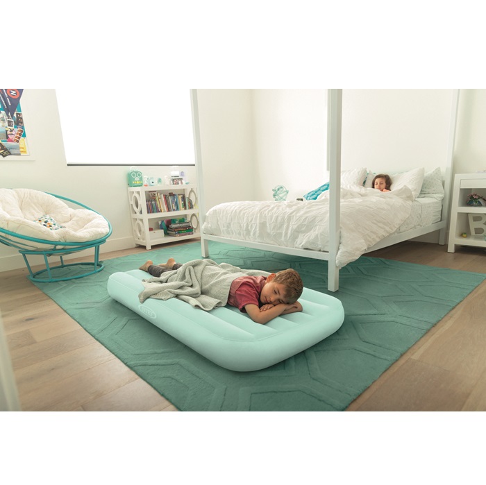 Lasten puhallettava patja Intex Cosy Kids Light Blue