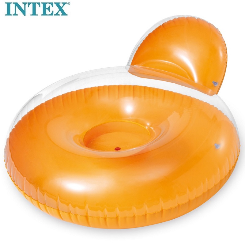 Puhallettava vesilelu XXL Intex Orange Chair