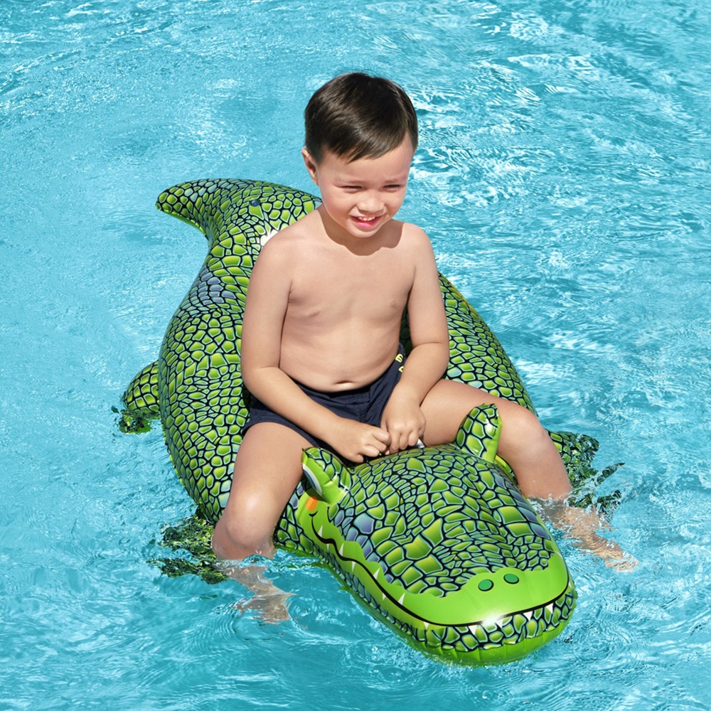 Uimalelu - Bestway Puhallettava Buddy Croc Pool Float