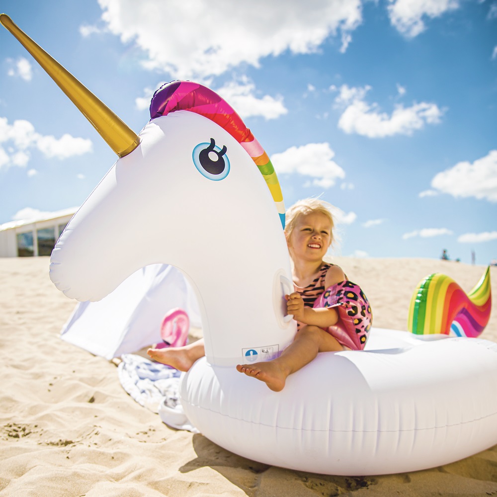 Lasten uimapatja uimalelu Swim Essentials Unicorn XL