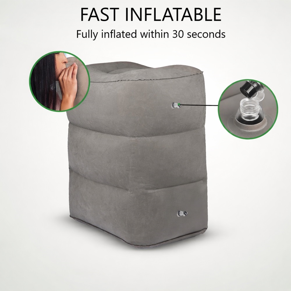 Puhalettava Lentosänky - Jalkatuki Travelhawk