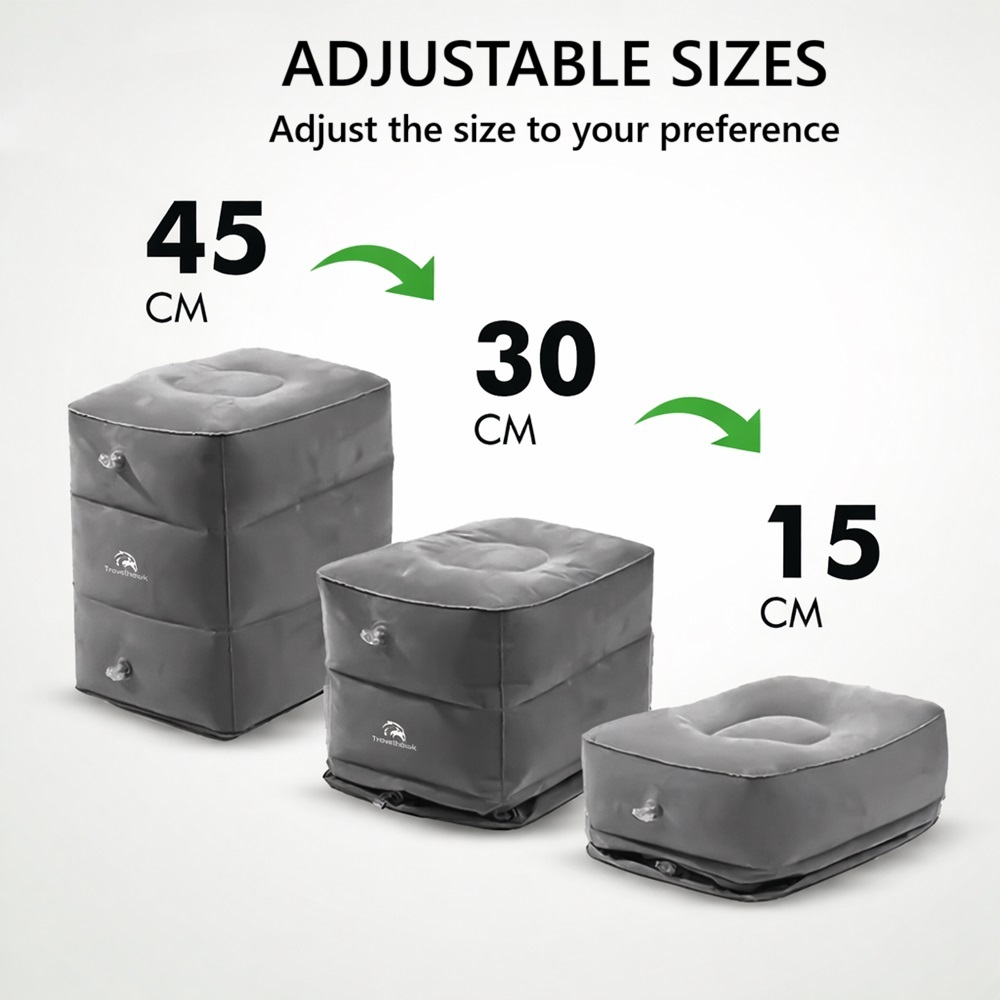 Puhalettava Lentosänky - Jalkatuki Travelhawk