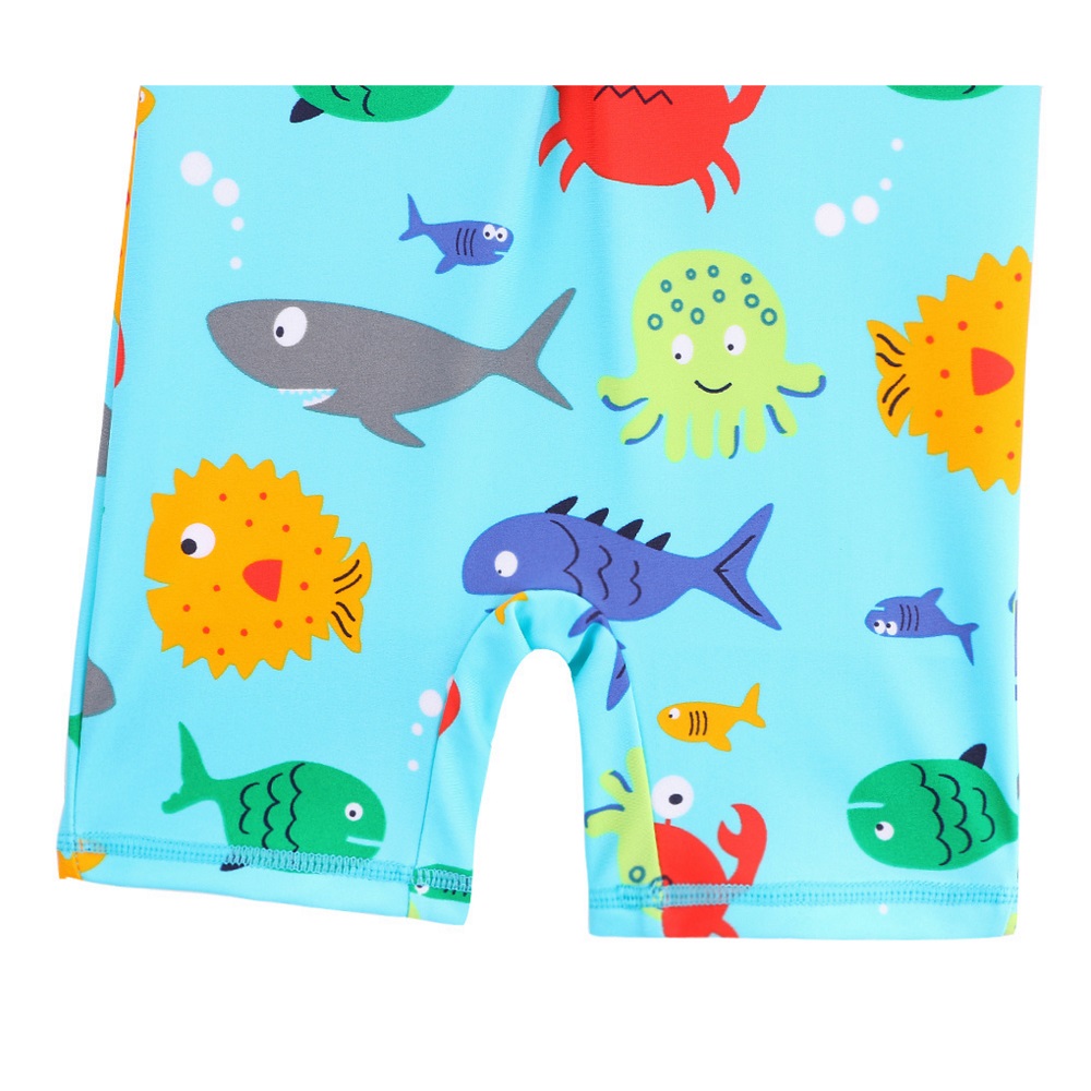 Lasten UV-uimapuku Swimcore Blue Sealife