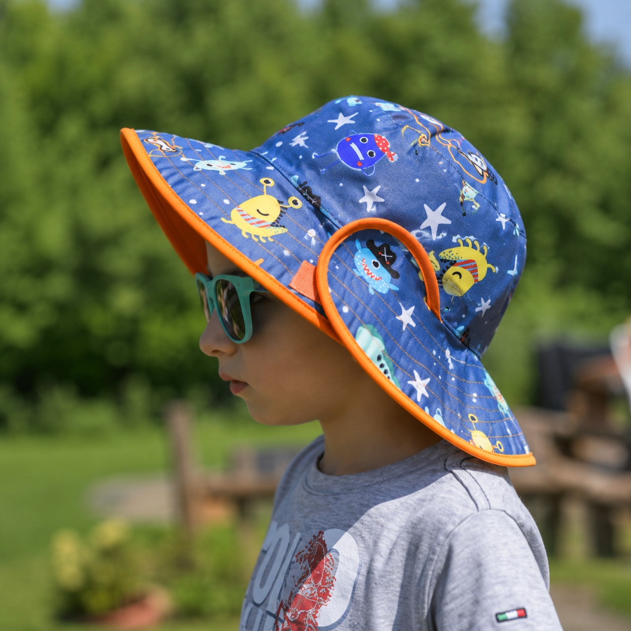 Lasten UV-Aurinkohattu - Banz Little Monsters